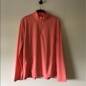 PGA Tour Long Sleeve Half zip Tennis Golf Shirt